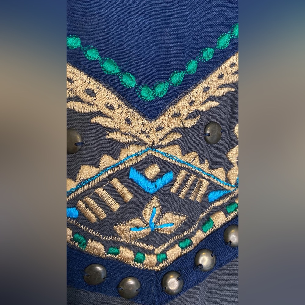 A&A Blue Blouse - Picture 10 of 10